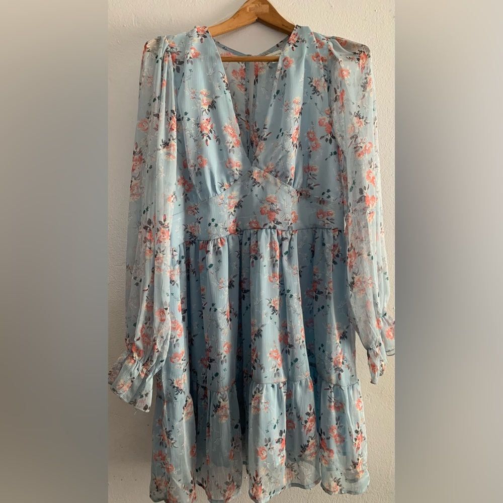 Wild jasmine floral dress